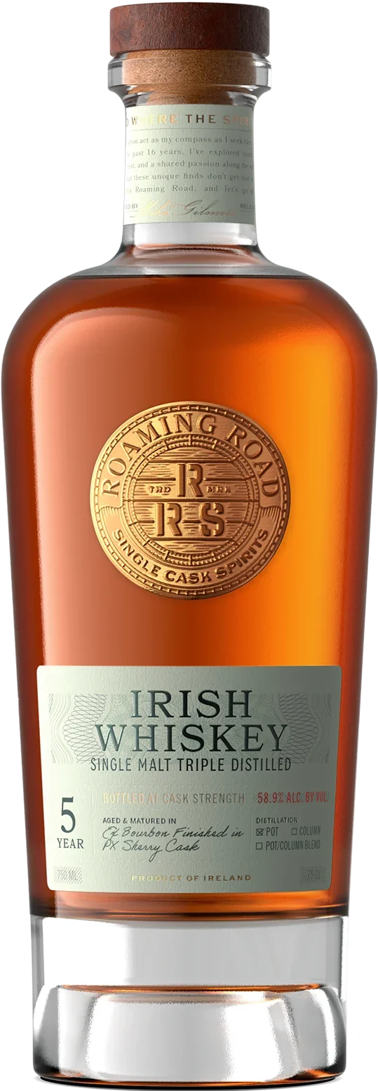 Roaming Roads Irish Whiskey 5 year