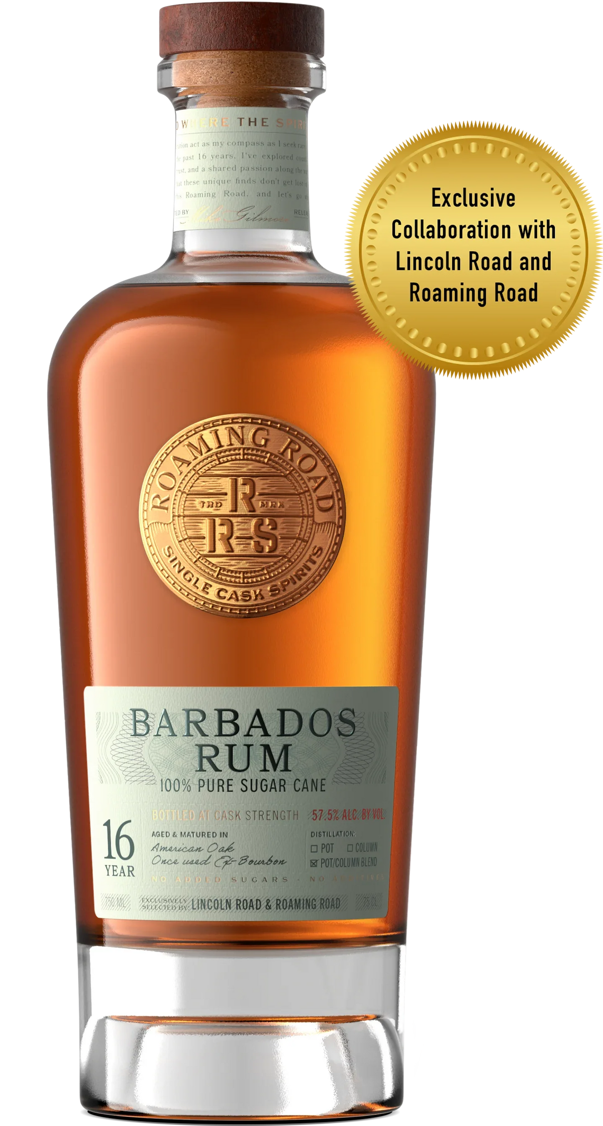 Roaming Road Barbados Rum 16 year