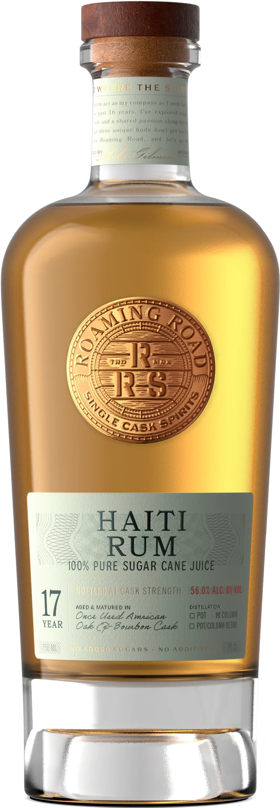 Roaming Roads Haiti Rum 17 Year