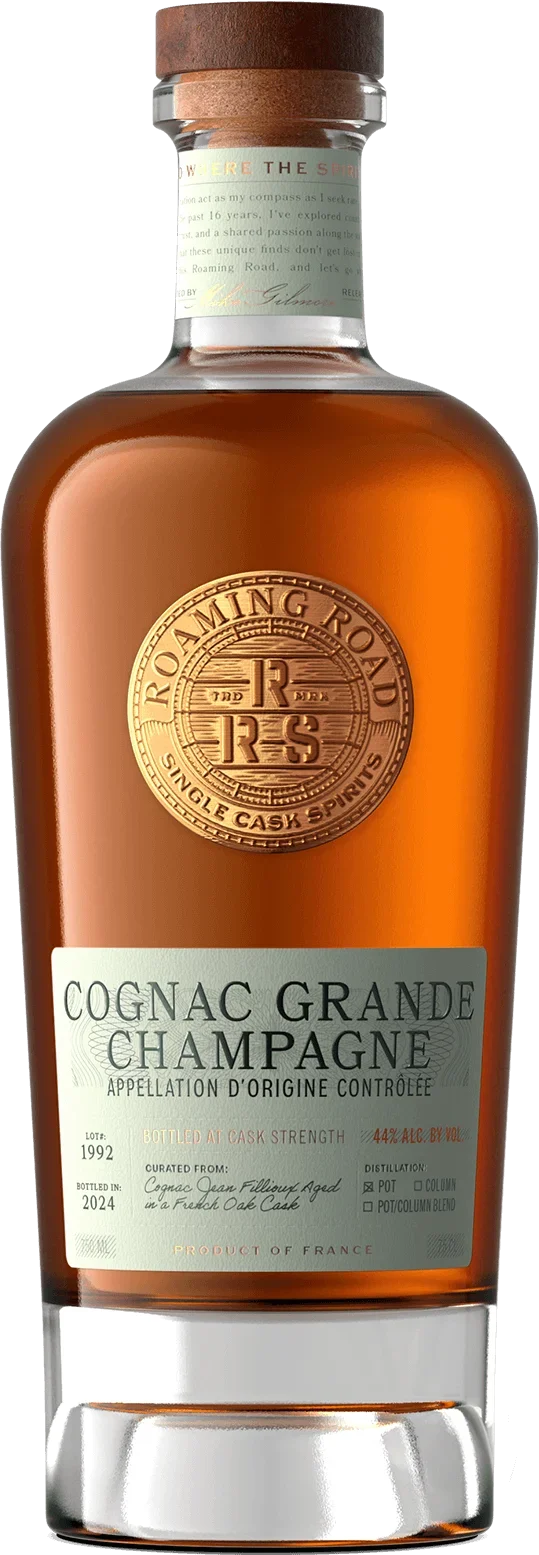 Roaming Roads Cognac Grande Champagne Lot# 1992